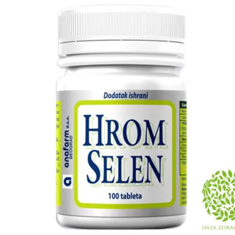 ANAFARM HROM-SELEN 100 tableta 