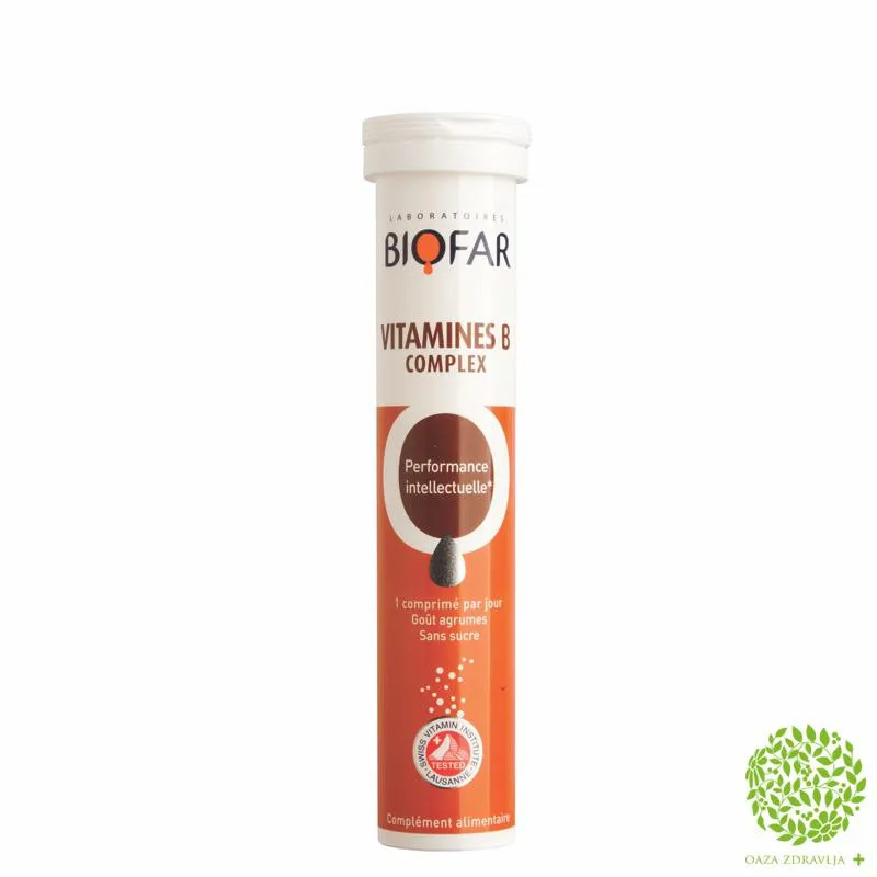 BIOFAR-B COMPLEX 20 šumećih tableta 