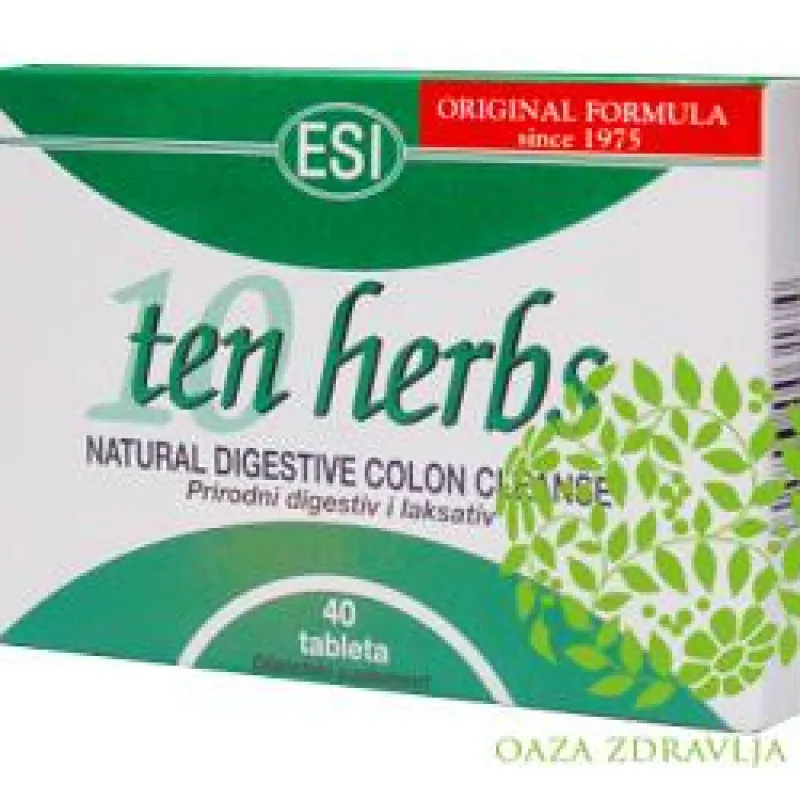 TEN HERBS 40 tableta