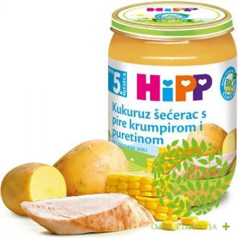 HIPP KAŠICA ĆURETINA OBROK 190g 