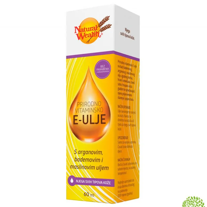 NATURAL WEALTH VITAMIN E ULJE 30.000IJ 74ml 
