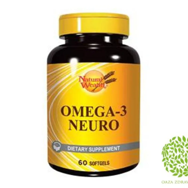 NATURAL WEALTH OMEGA 3 NEURO 60 kapsula 