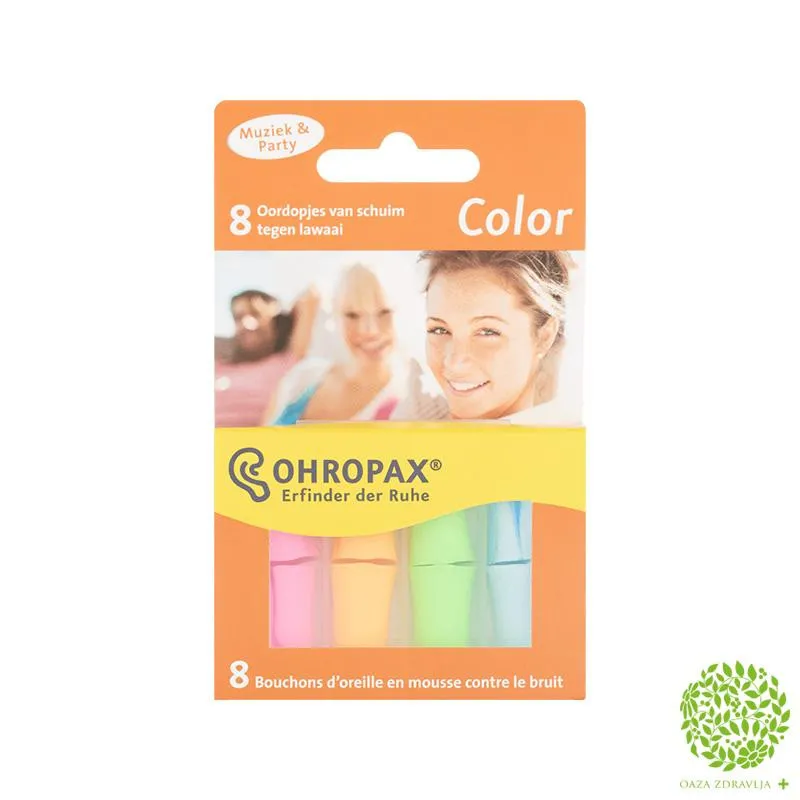 ČEPOVI ZA UŠI COLOR A8    OHR