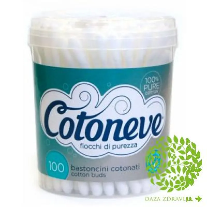 COTONEVE ŠTAPIĆI ZA UŠI 100 kom. 