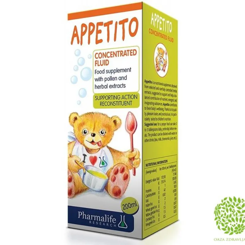 APPETITO SIRUP 200ml 