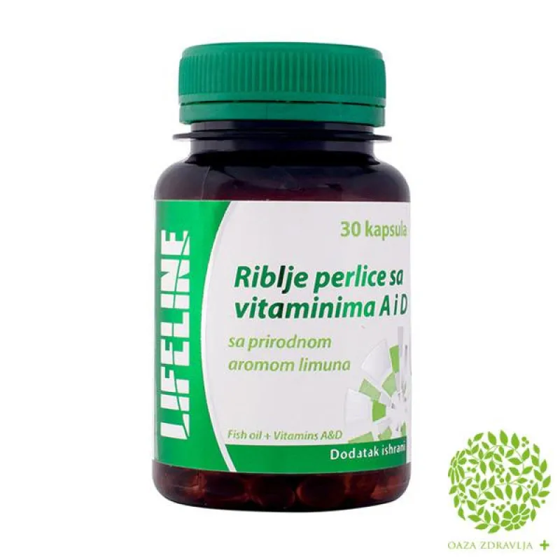 LIFELINE RIBLJE PERLE 30 kapsula 