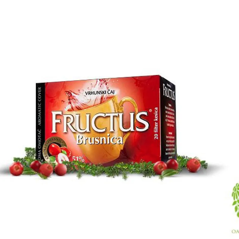 ČAJ BRUSNICA 51% FILTER 