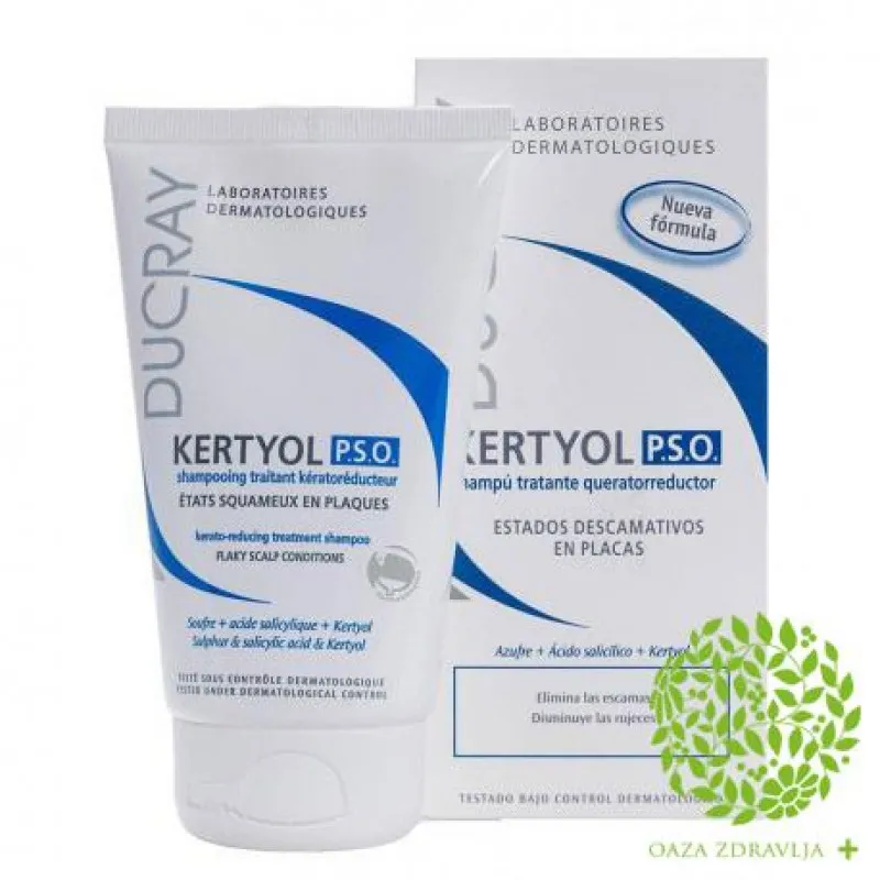 DUCRAY KERTYOL PSO ŠAMPON 125ml 