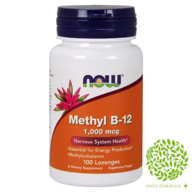 NOW METHYL B-12 100x1000mcg 