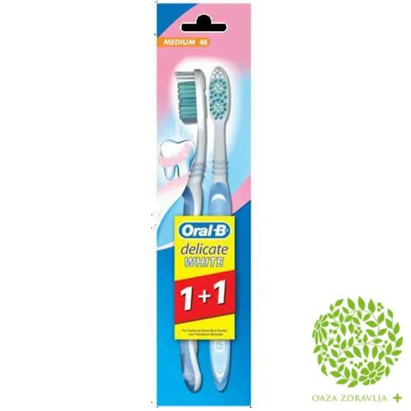 ČETKICA ORAL- B DELICATE WHITE