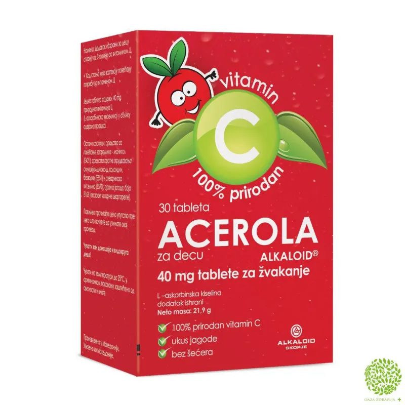ACEROLA tableta 30x40 mg