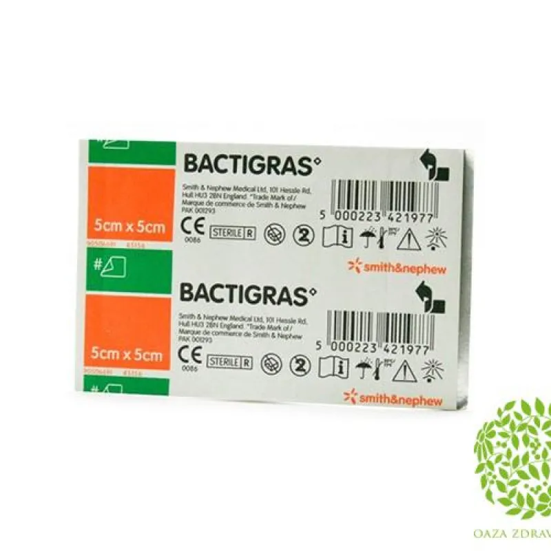 BACTIGRAS 5x5cm 
