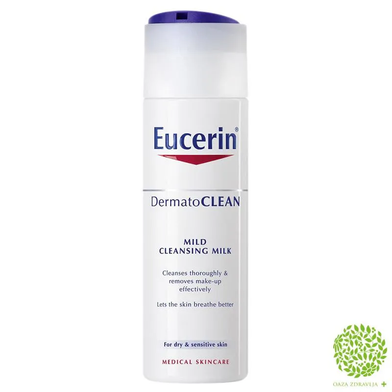 EUCERIN DERMATOCLEAN MLEKO ZA ČIŠĆENJE 200 ml 