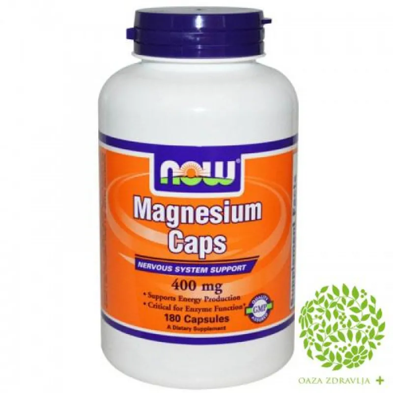 NOW MAGNEZIJUM 400mg  180 kapsula 