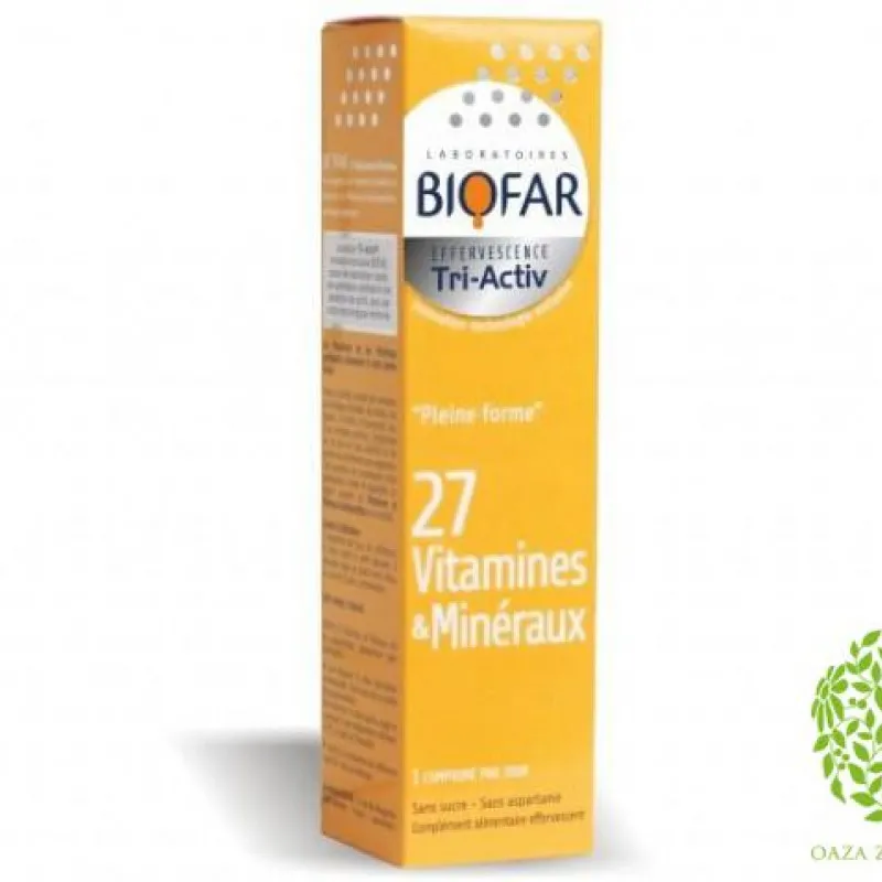 BIOFAR-27 VITAMINA/MINERALA 15 šumećih tableta 