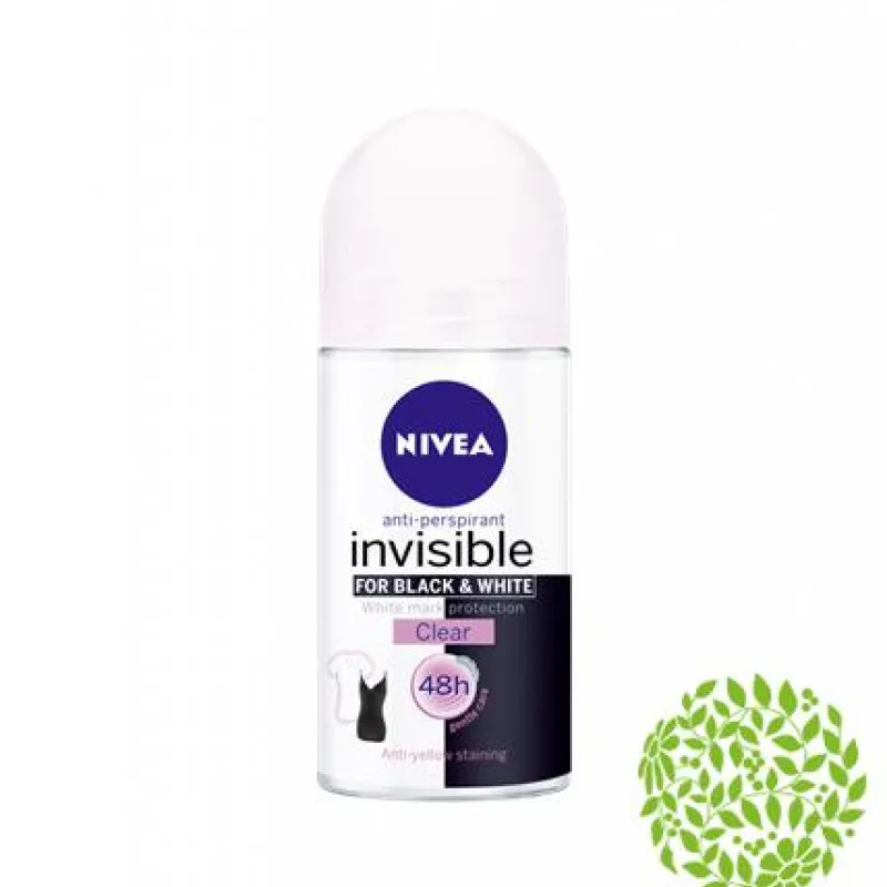 NIVEA DEO ROLL-ON BLACK&WHITE CLEAR 