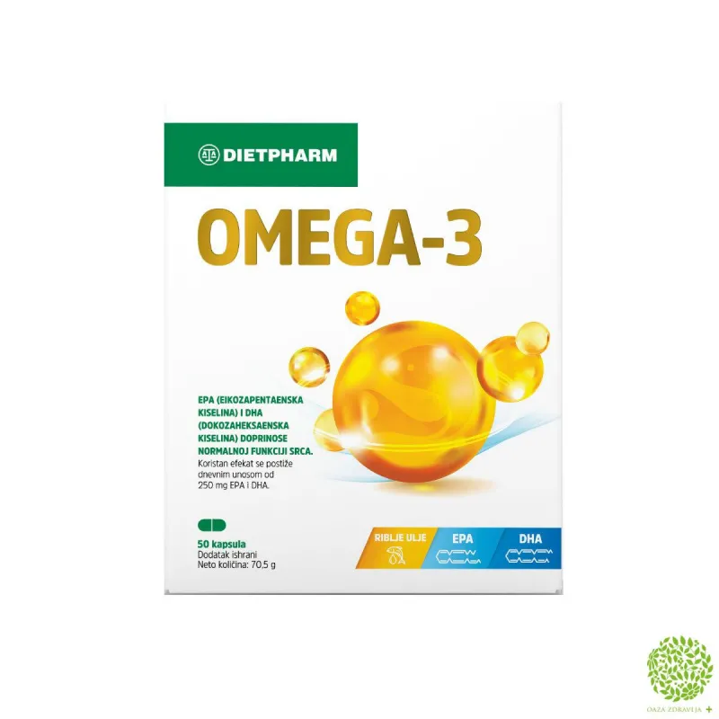 DIETPHARM OMEGA-3 50 kapsula 