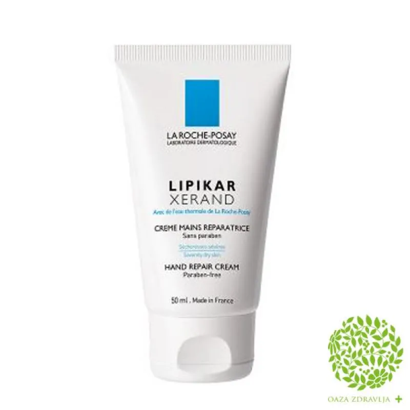 LA ROCHE-POSAY LIPIKAR KREMA ZA OBNOVU NADRAŽENE KOŽE RUKU 50 ML 