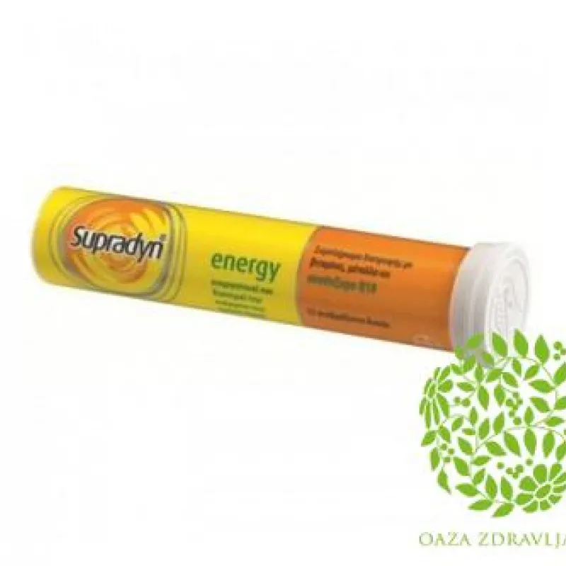 SUPRADYN energija Q10 šumeće tablete 15 kom. 