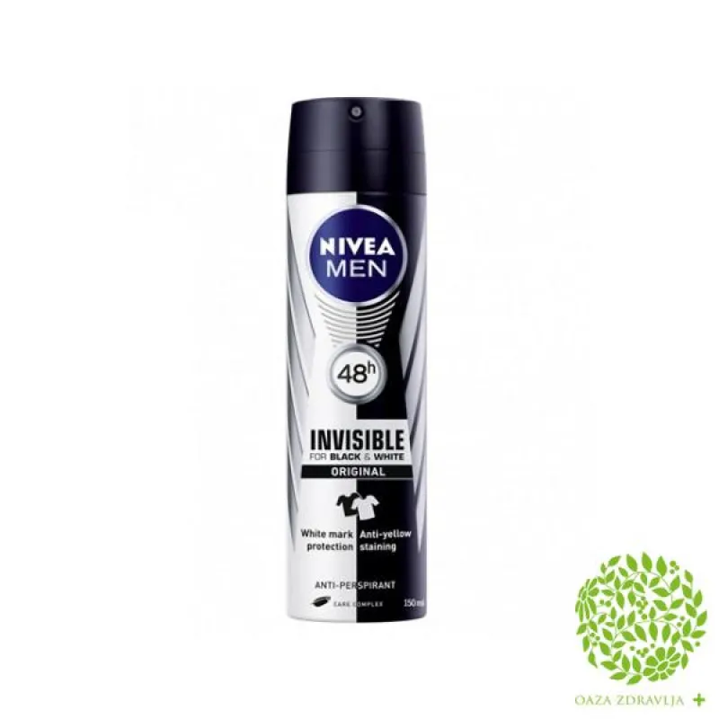 NIVEA DEO SPREJ INVISIBLE B&W 