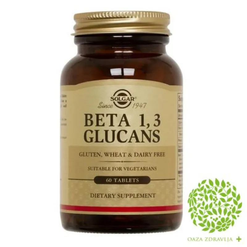 SOLGAR BETA  GLUCANs 60 tableta 