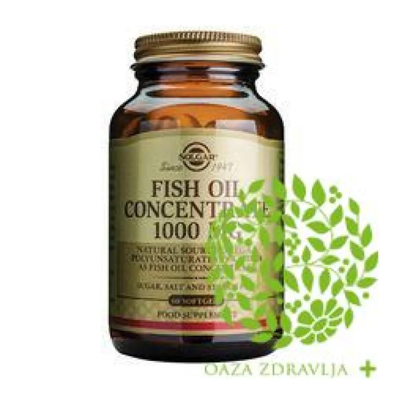 SOLGAR OMEGA 3 1000 mg 60 kapsula 