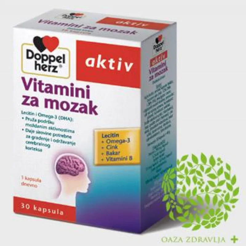 DOPPELHERZ VITAMINI ZA MOZAK 30 kapsula 