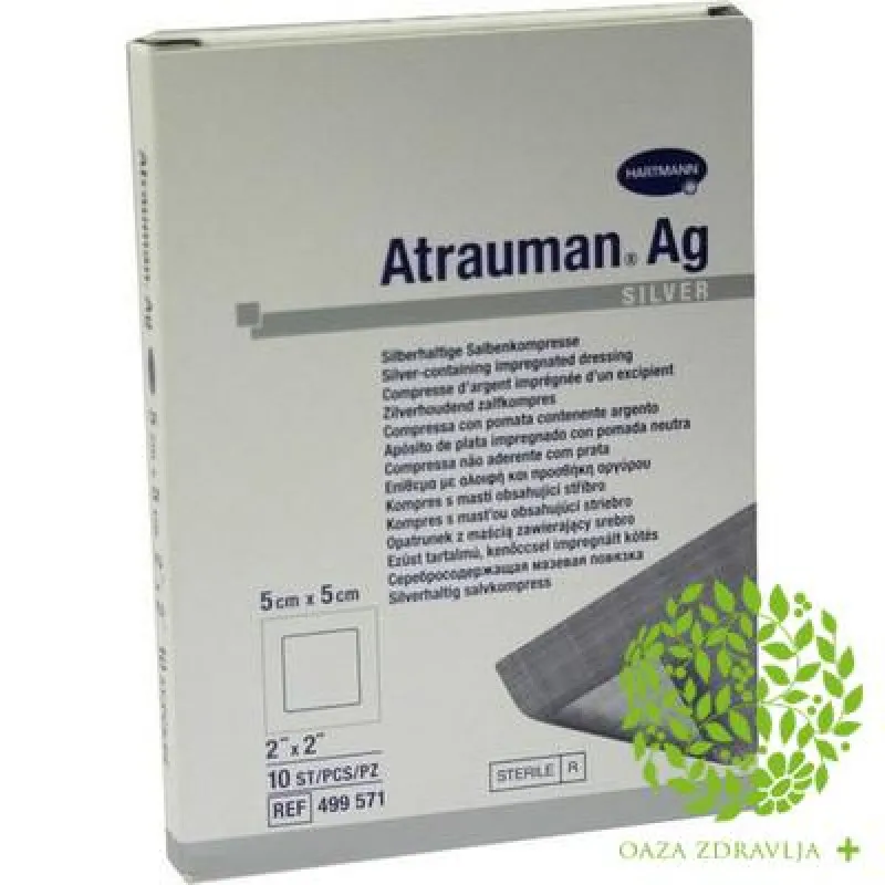 ATRAUMAN Ag GAZA 5x5cm 1 komad 