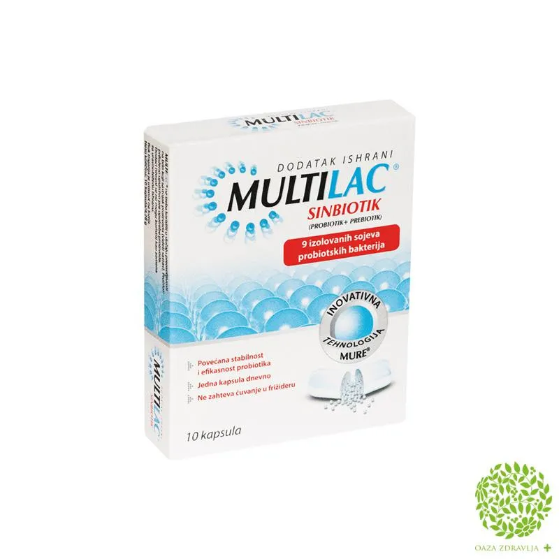 MULTILAC 10 kapsula 