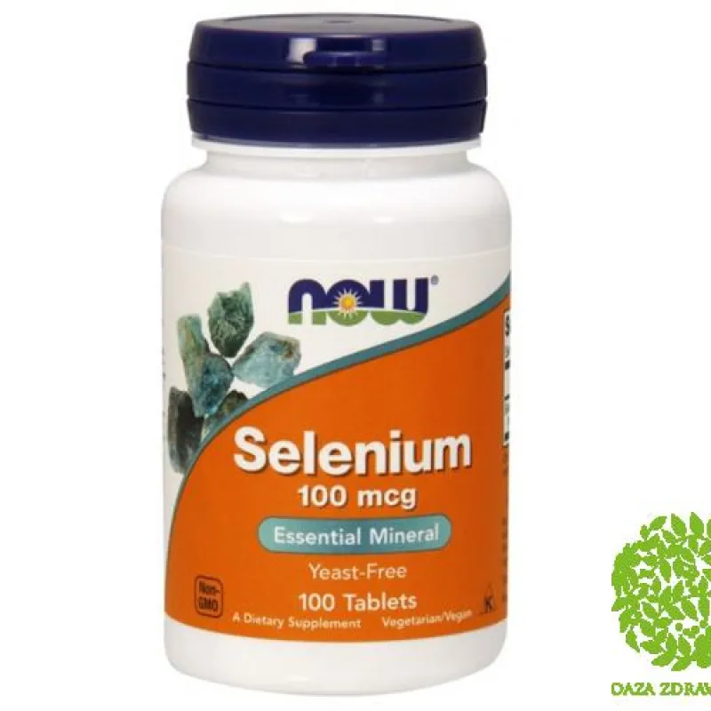 NOW SELENIUM tablete 100x100mcg 