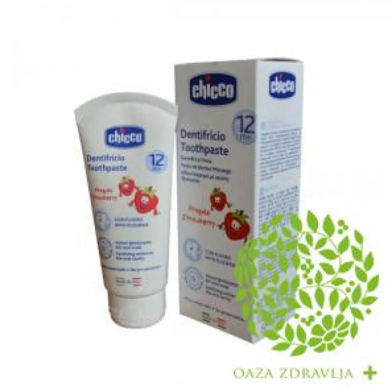 CHICCO BM ZUBNA PASTA JAGODA 