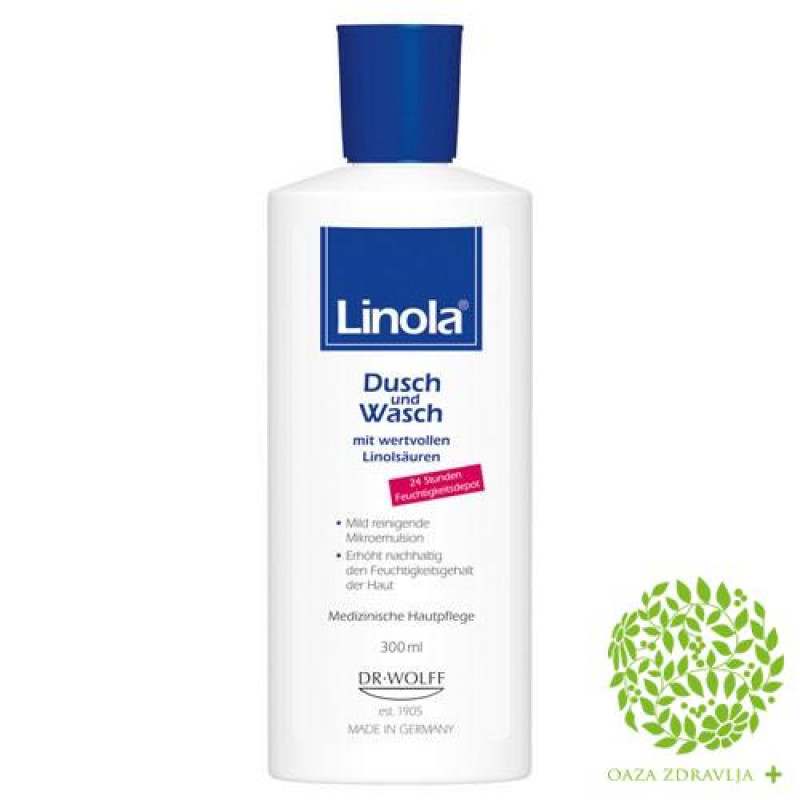 DR WOLF LINOLA GEL ZA TUŠIRANJE 300ML | Oaza zdravlja | Akcija & Cena