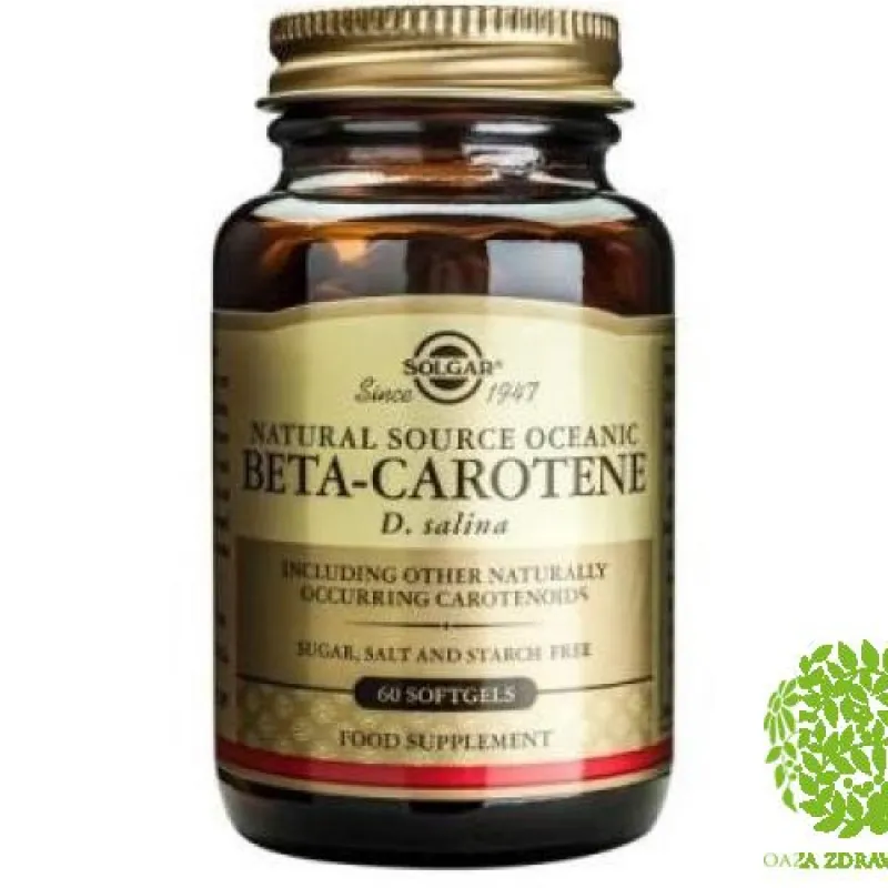 SOLGAR BETA CAROTEN 60x7 mg 