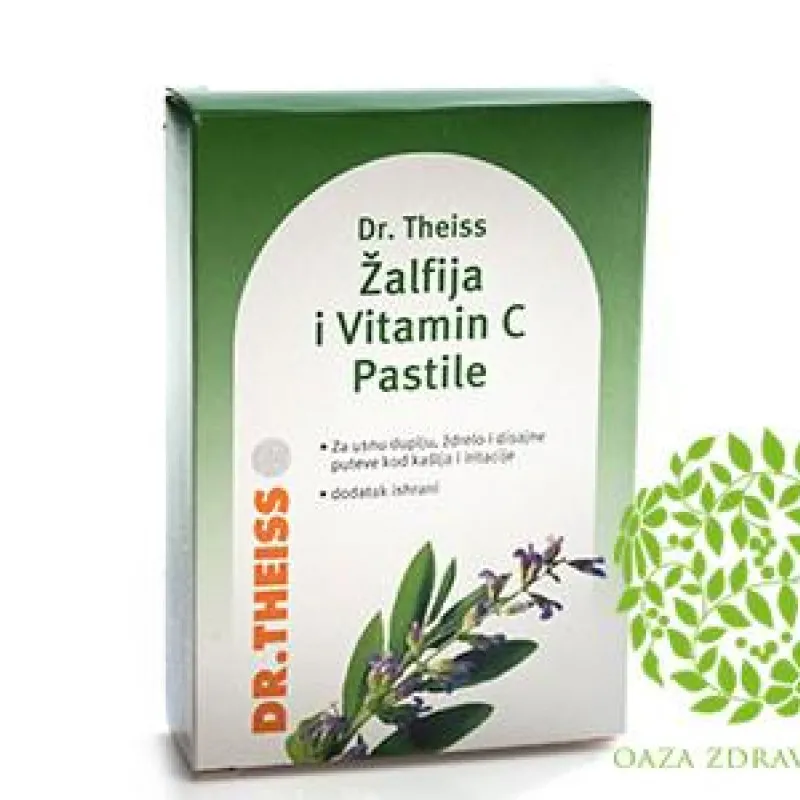 ŽALFIJA + VITAMIN C 24 pastile 