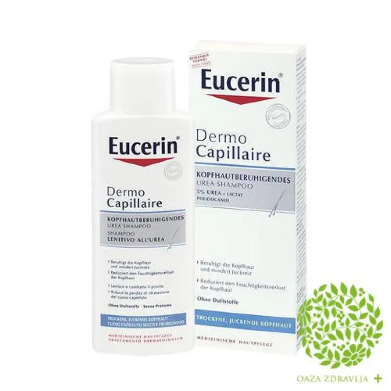 EUCERIN ŠAMPON ZA SUVU KOŽU GLAVE I KOSU 250 ml 