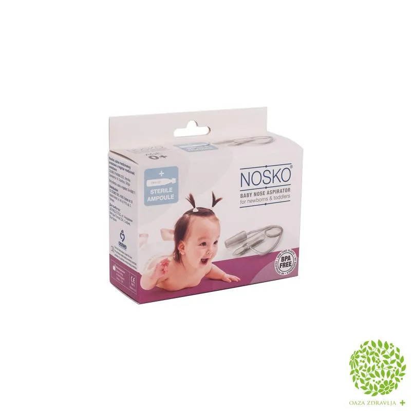 PLASTIČNI ASPIRATOR NOSKO 