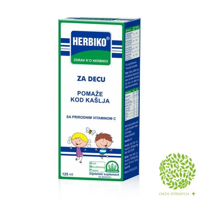 HERBIKO SIRUP ZA DECU 125 ml