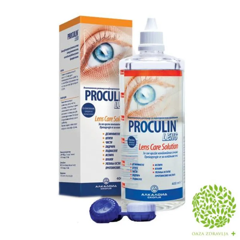 PROCULIN LENS CARE SOL 400 ml 