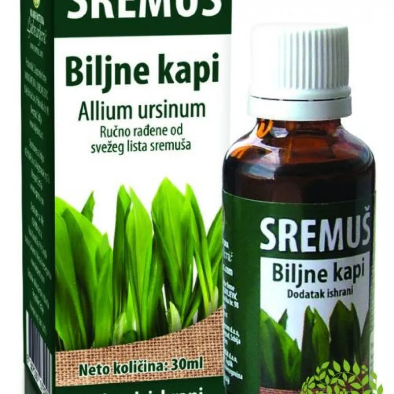 SREMUŠ BILJNE KAPI 30ml 