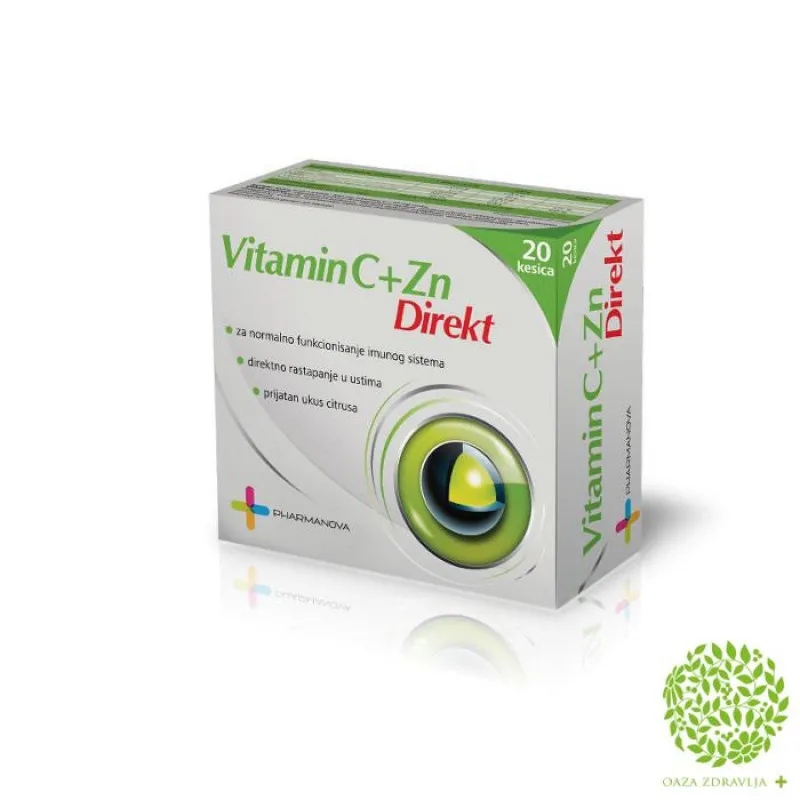 VITAMIN C DIREKT + Zn granule 