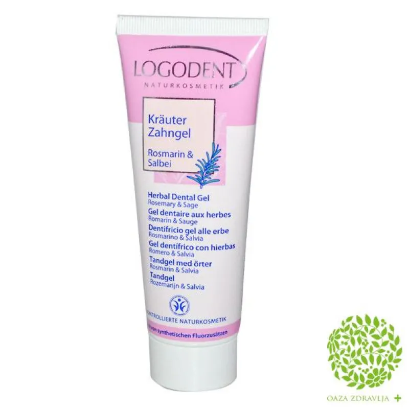 LOGONA PASTA ZA ZUBE - RUZMARIN/ŽALFIJA 75ml 