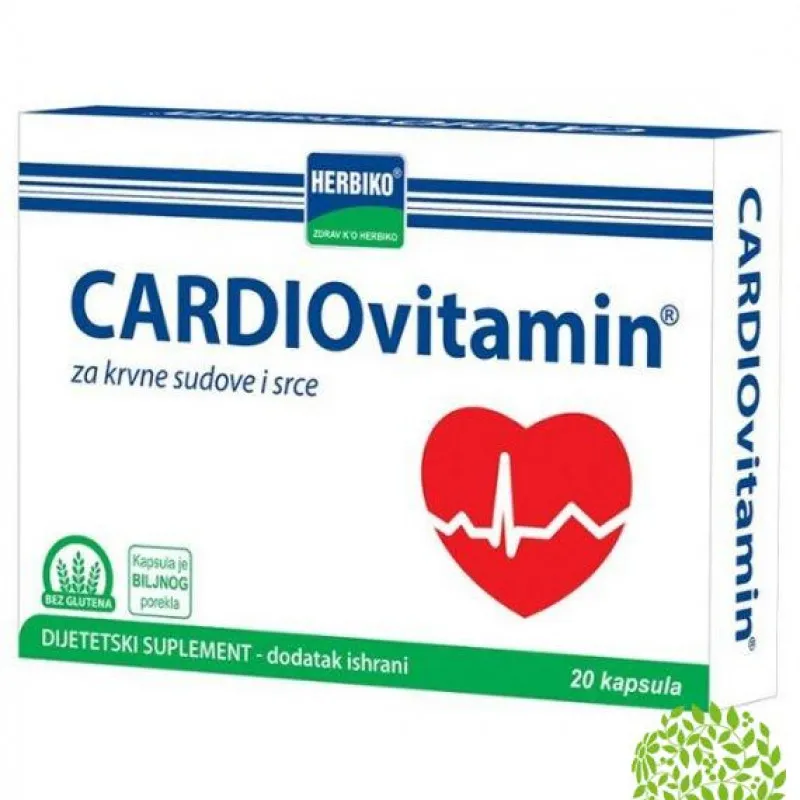 CARDIOVITAMIN 20 kapsula 