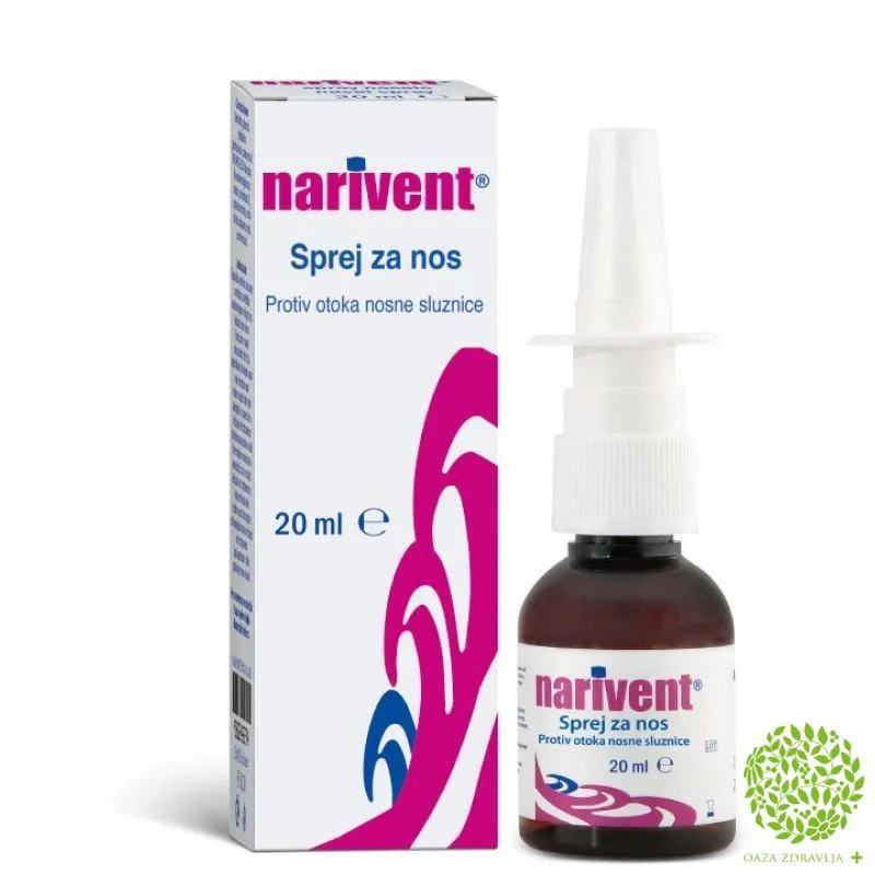 NARIVENT SPREJ ZA NOS 20ml 