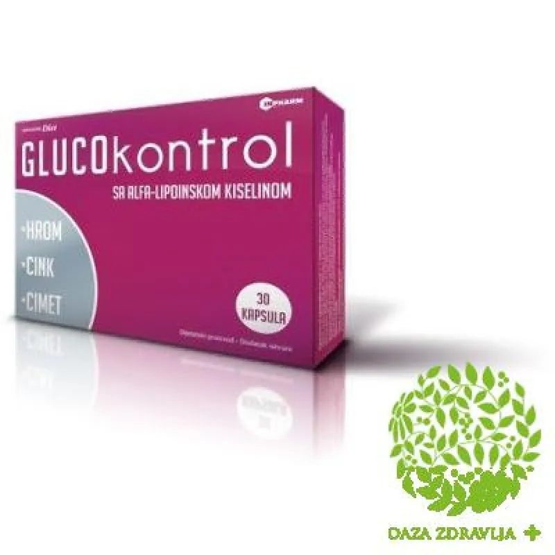 GLUCOKONTROL 30 kapsula 
