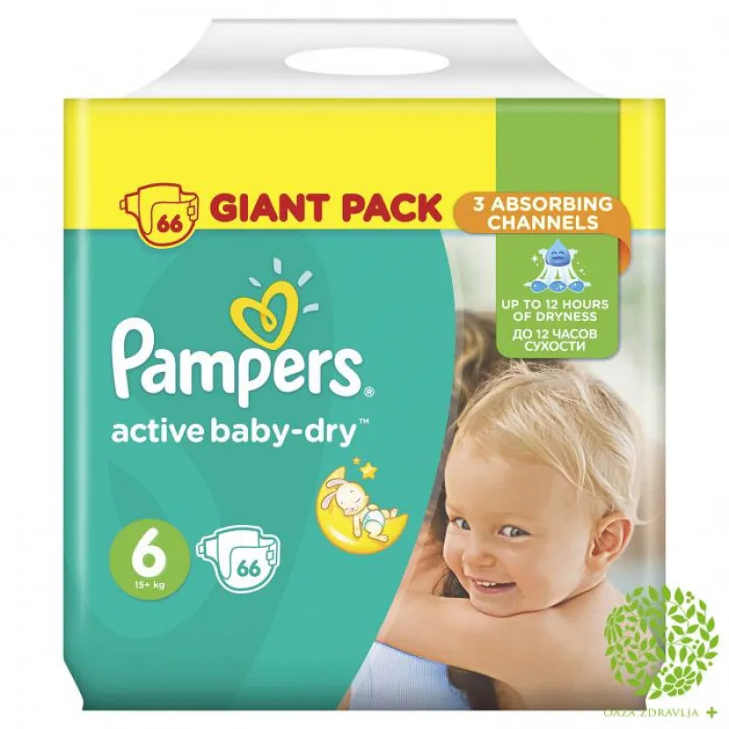 PAMPERS PELENE BR.6 66 kom.