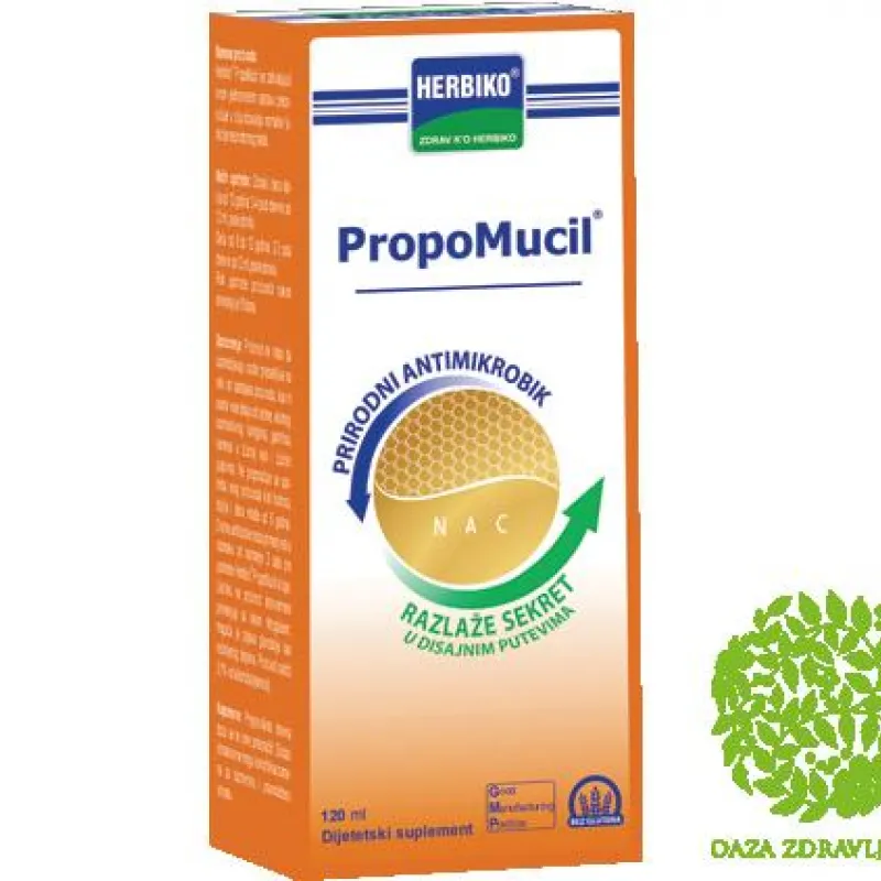 HERBIKO PROPOMUCIL ZA ODRASLE 120 ml 