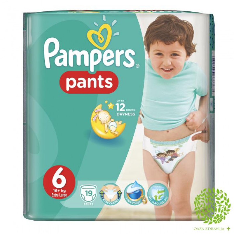 PAMPERS PANTS BR.6 19 kom. Oaza zdravlja Akcija Cena