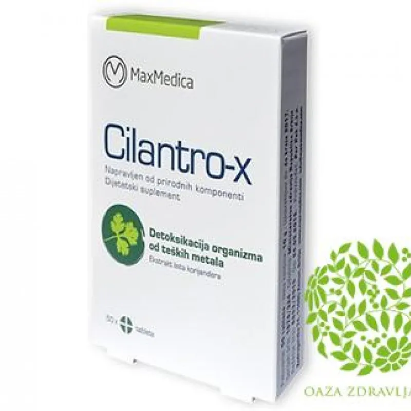 MAX MEDICA CILANTRO-X 50 tableta 