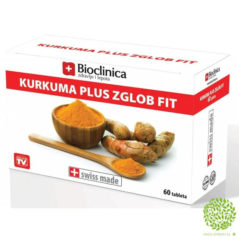 KURKUMA PLUS ZGLOB FIT 60 tableta 