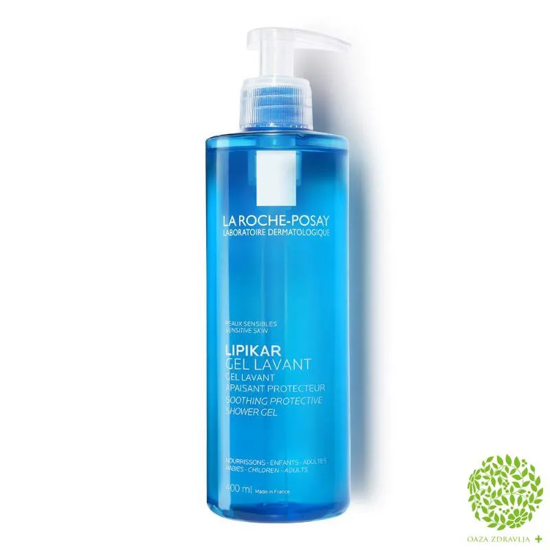 LA ROCHE-POSAY LIPIKAR UMIRUJUĆI GEL ZA TUŠIRANJE 400 ML 